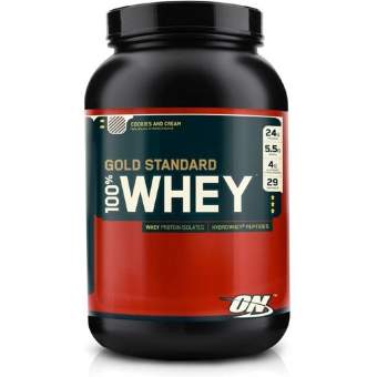 Optimum Nutrition 100% Whey protein Gold standard 912 гр