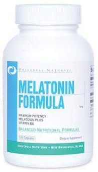 Universal nutrition Melatonin 5mg 60 кап / 60 caps