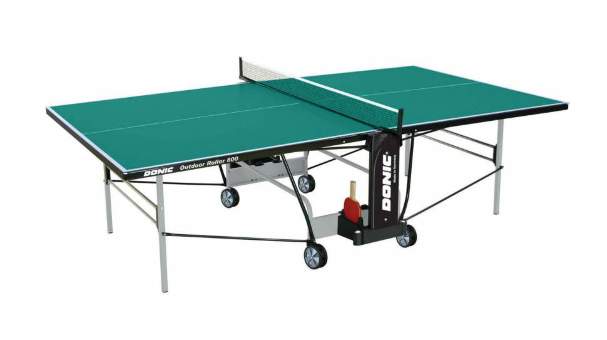 Всепогодный теннисный стол Donic Outdoor Roller 800 зеленый