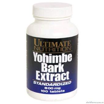 Ultimate Nutrition Yohimbe Bark Extract 800 мг 100 таб