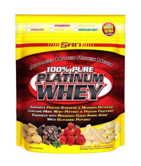 San 100% Pure Platinum Whey 4628 гр / 10lb / 4.62кг