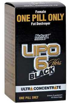 Nutrex Lipo 6 Black Hers Ultra Concentrate 60 кап / 60 caps