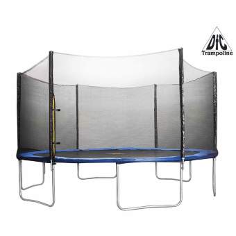 Батут DFC trampoline fitness 14FT-TR-E с сеткой